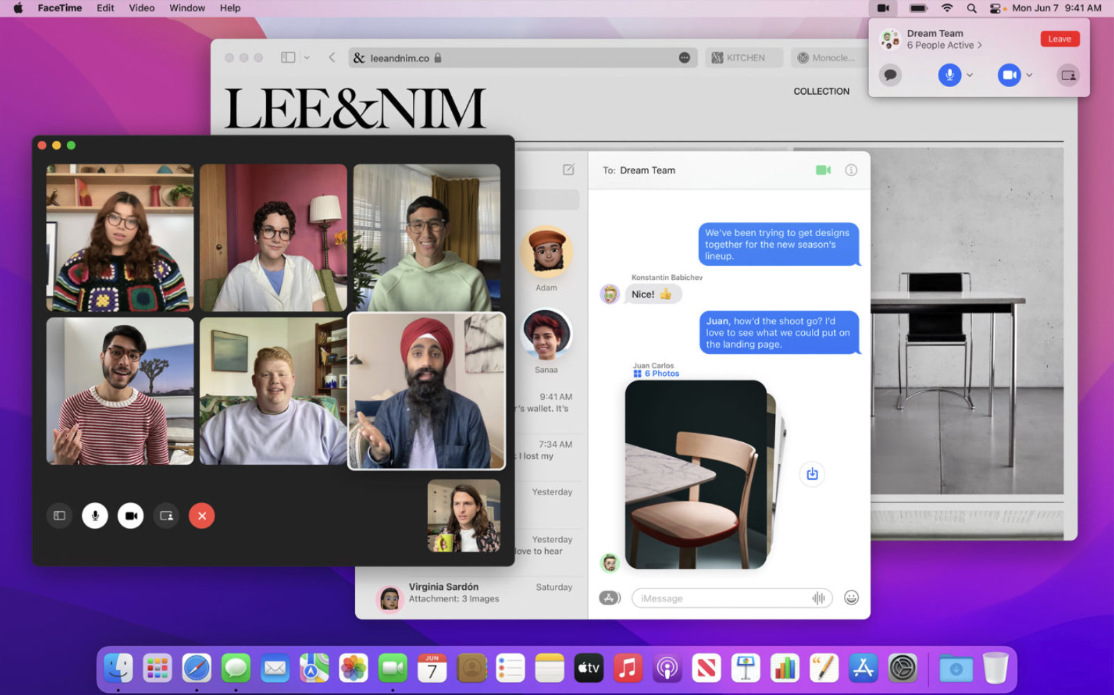 Capture de macOS version 12